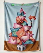 Hermes Throw Blankets
